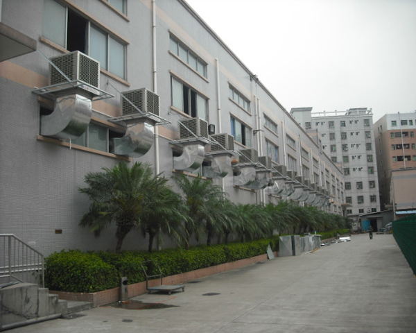 水冷空调厂房降温