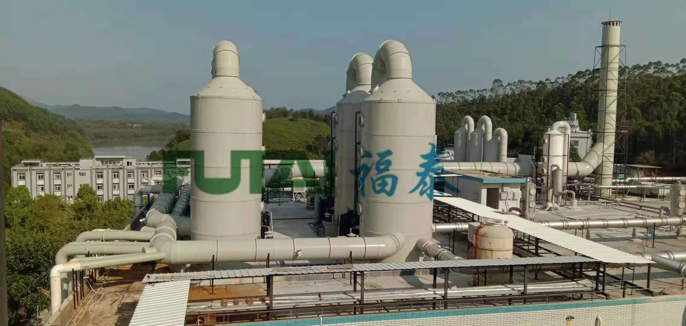 福泰酸雾废气喷淋塔