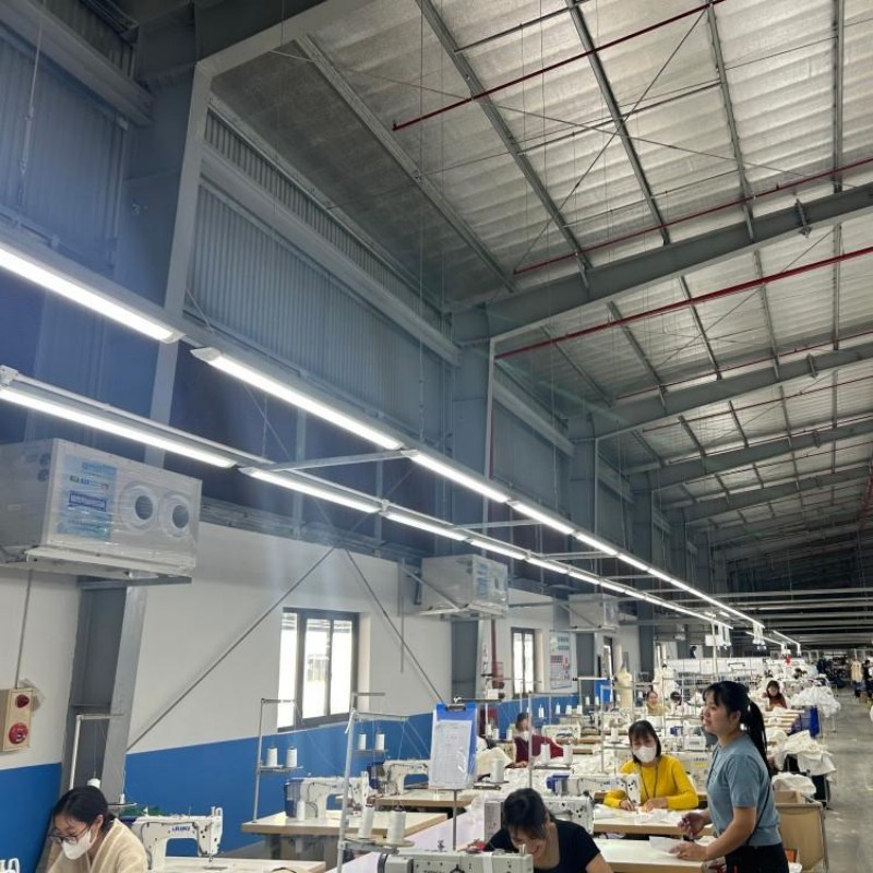 制衣服装工厂降温节能省电空调案例